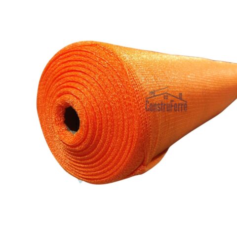 Malla Raschel 80% C * 2.10 mt. Const. | Naranja Liso