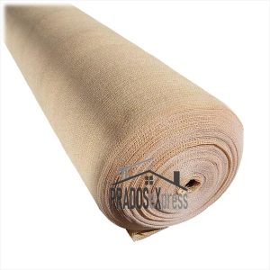 Malla Raschel 95% P * 2.10 x 50 mts. Premium | Latte Liso