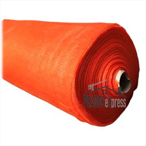 Malla Raschel 80% C * 2.10 mt. Const. | Naranja Liso