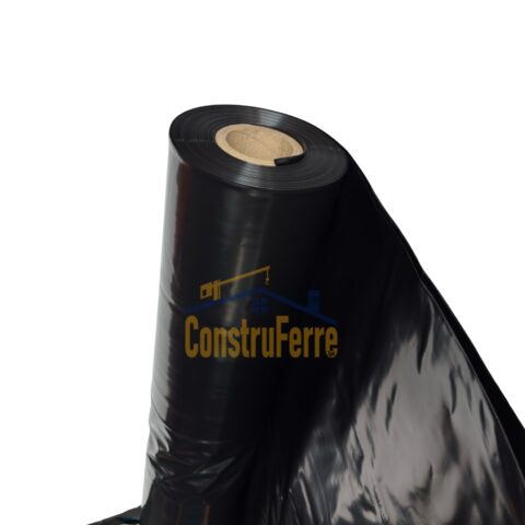 Manga Polietileno Negro Rec. 400 Mic. | 1,20 * 42mt. | 100 m2 Aprox.