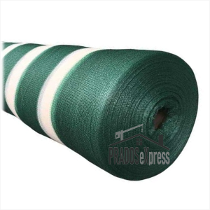 Malla Raschel 85%  * 4.20 x 100 mts. | Verde Foresta - Blanco