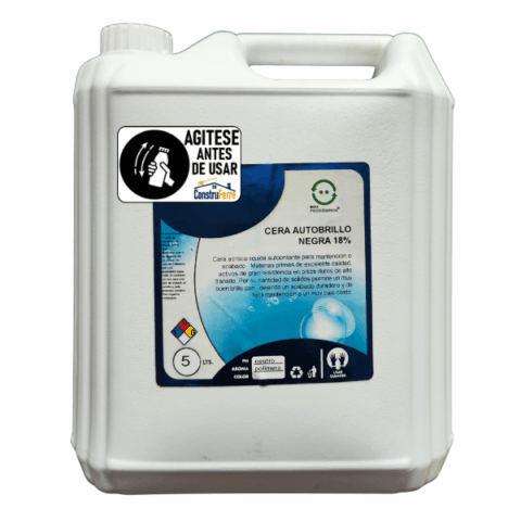 Cera Autobril﻿lo DISMER Negra 18% – Larga Duración 5 Lts
