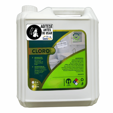 Cloro Liquido Optimus 5 Lts