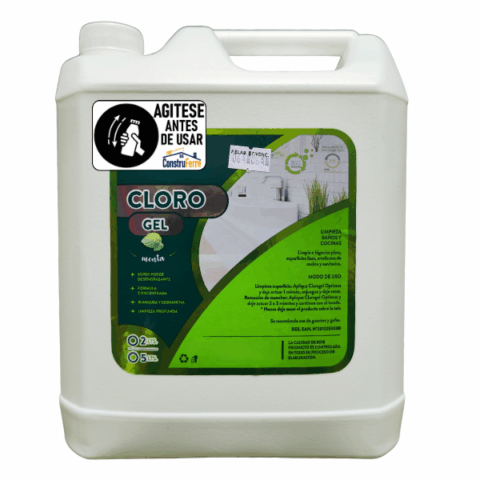 Cloro Gel Optimus – Menta 5 Lts