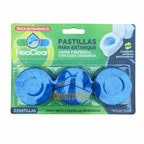 Pastillas para Estanque NeoClean – Pack 3 Unidades