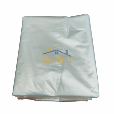 Bolsa de Basura Transparente Reforzada 120 x 140 cm
