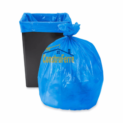 Bolsa de Basura Azul 135 x 160 (0.8mm) | Pack 10 Unidades