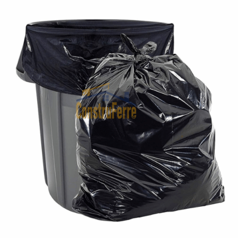 Bolsa de Basura Reforzada Negra 70×90 (0.35mm) | Pack 10 Unidades