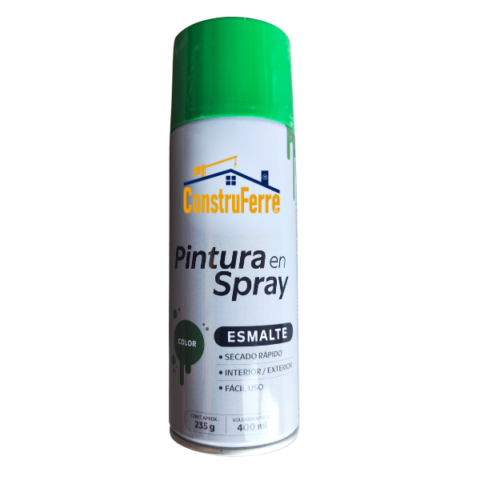 Pintura en Spray Esmalte | 400 ml | Color Verde