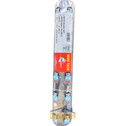 Soudal Fix ALL High Tack Blanco | Pate 860G | Altísima adherencia inicial